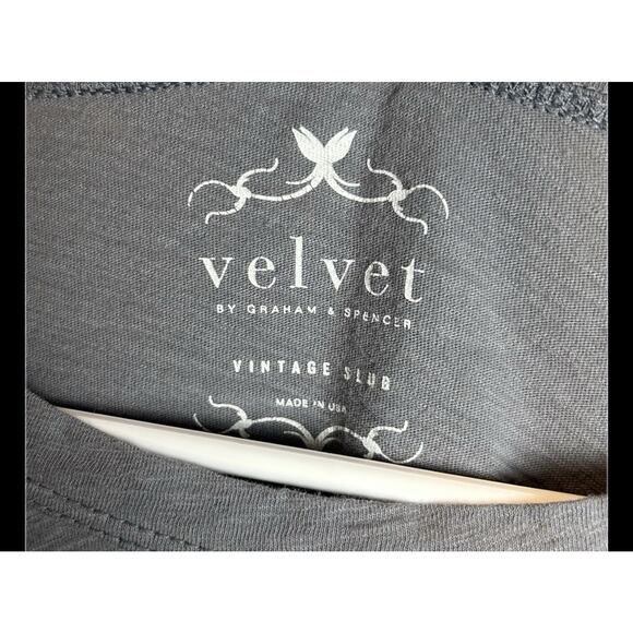 Velvet By Graham & Spencer Guaze Cotton Puff Sleeve Blouse - Picture 3 of 5